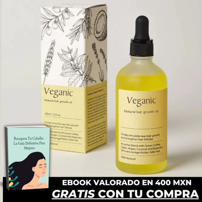 Aceite Natural Para El Crecimiento Del Cabello