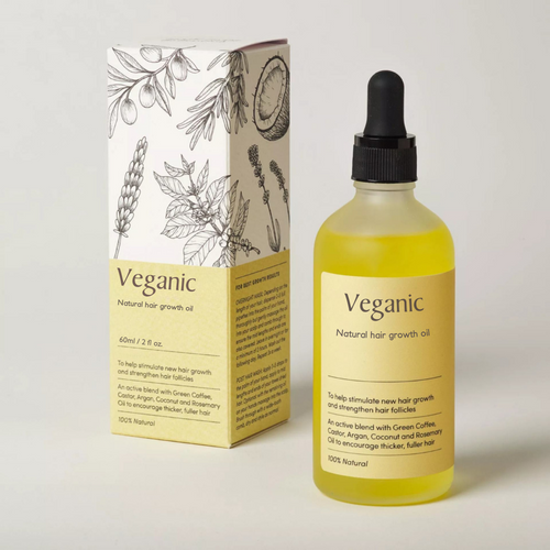 Aceite Natural Para El Crecimiento Del Cabello